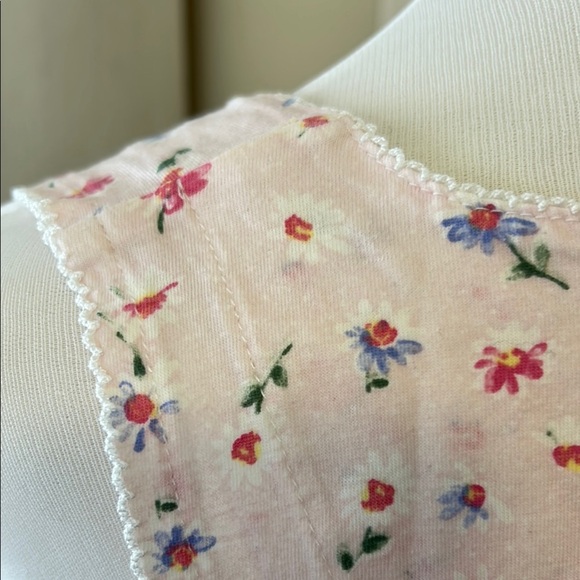 Carole Hickman Pink Sleeveless Relaxed Tank Top Pajama Sz M - Picture 6 of 12